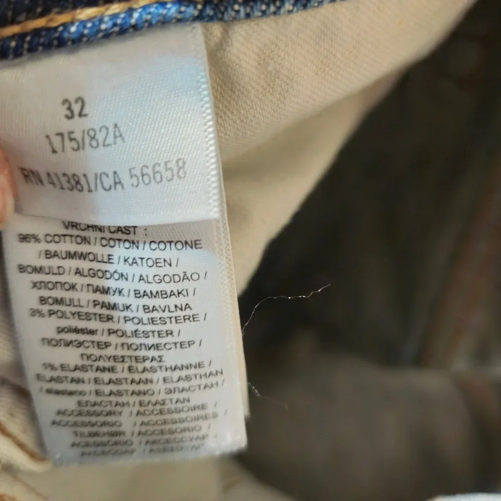 Polo Ralph Lauren Jeans‎ Mens 32 Blue Straight Leg Stretch Denim Medium Wash